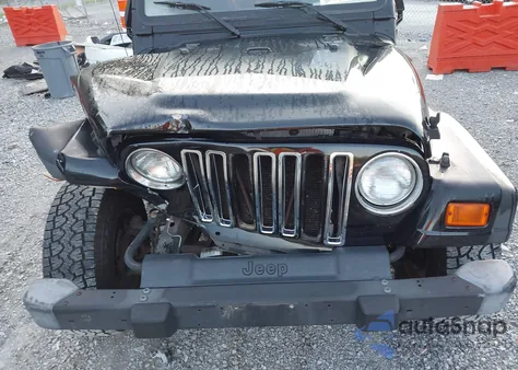 2001 Jeep Wrangler Se из США, поврежденный, VIN 1J4FA29P01P350847